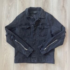 Forever 21 Men's Black Denim Jacket